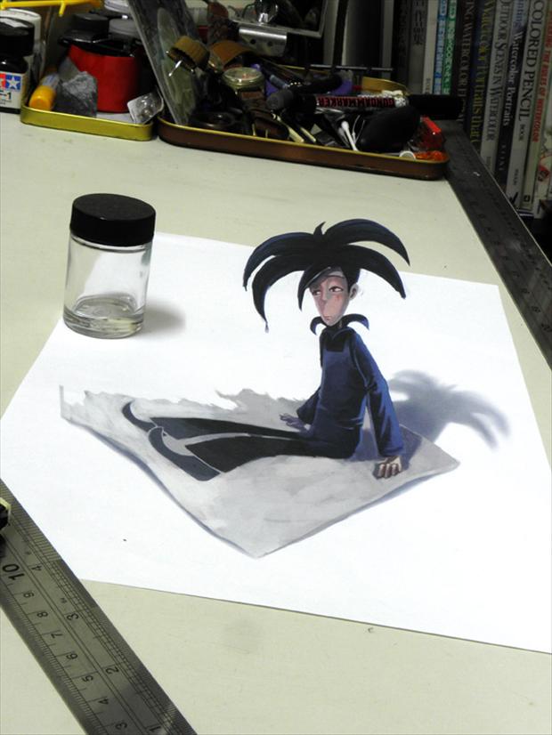 Amazing 3D drawings