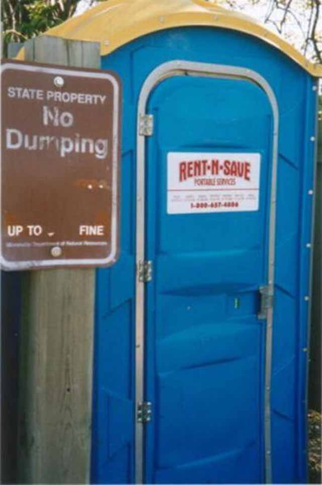 portable toilet - State Property No Dumping RentMSave Toerusnos Up To Fine