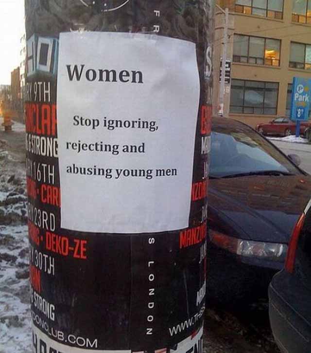 car - Women Stop ignoring, Trong rejecting and 6TH abusing young men DekoZe London Ub.Com