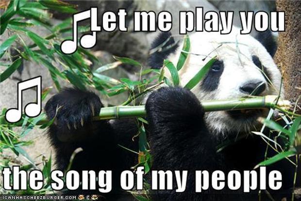Let me play you the song of my people