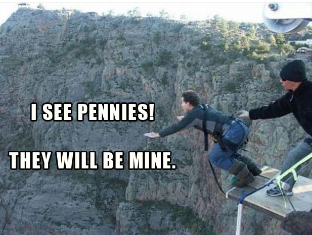 Oh look a penny