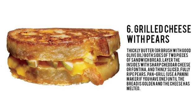 breakfast sandwich - 6. Grilled Cheese Withpears Thickly Butter Or Brush With Good Olive Oil Both Sides Of Two Pieces Of Sandwich Bread. Layer The Insides With Sharp Cheddar Cheese Or Fontina.And Thinly Sliced.Fully Ripe Pears.PanGrill Use A Panini Maker 