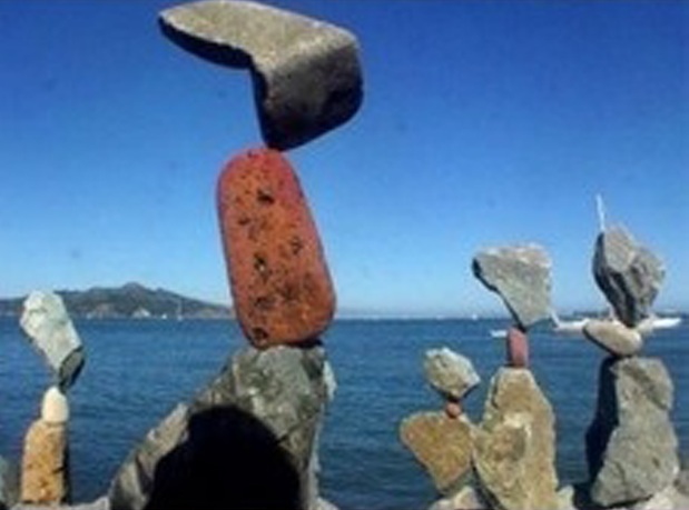 Amazing balancing acts