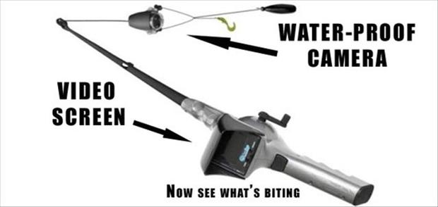 WaterProof Camera Video Screen Now See What'S Biting