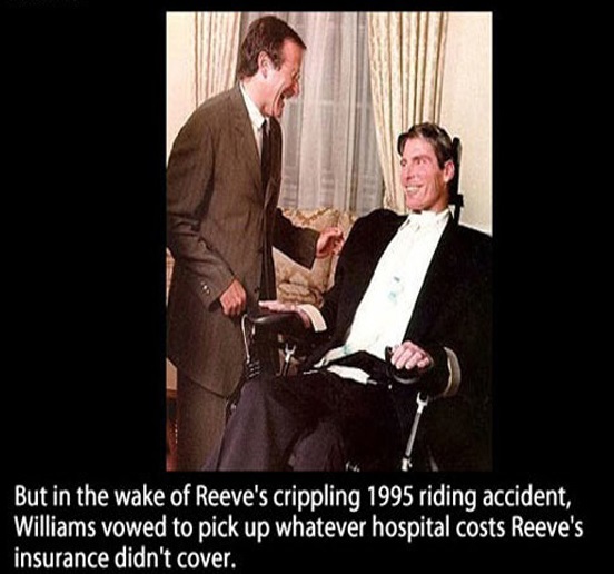 Robin williams and christopher reeves