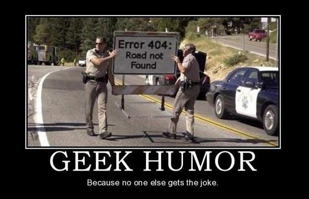Geek humor