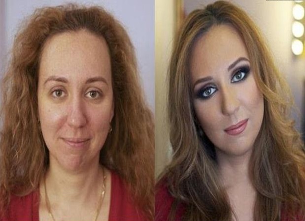 The magic of makeup