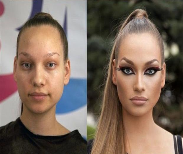 The magic of makeup
