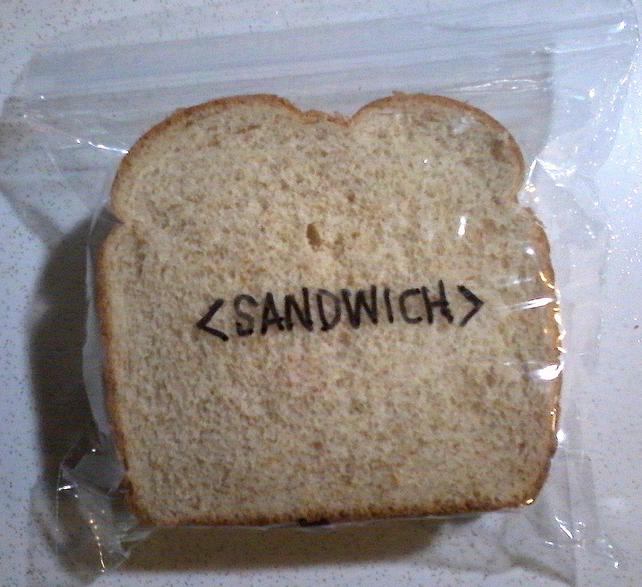 lunch art toast - Sandwich