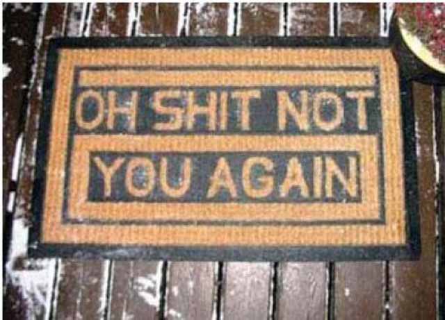 Funny doormats