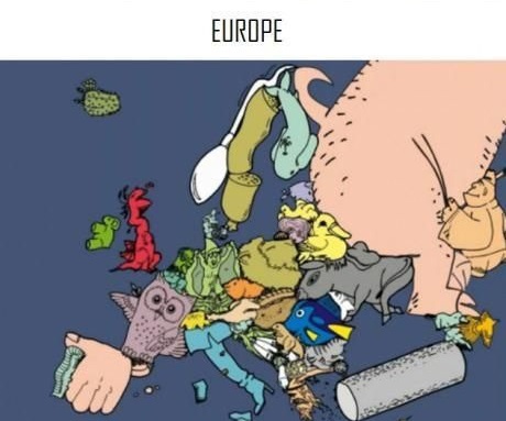 What european countries look like