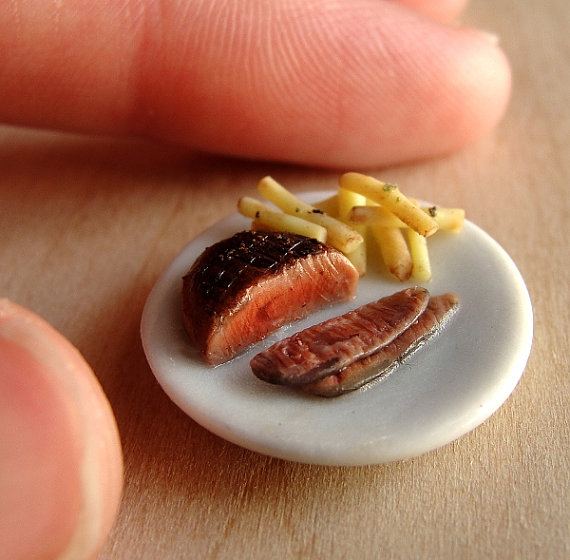 Miniature food good enough to eat