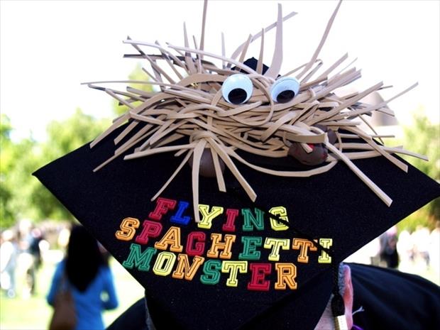 Funny graduation caps