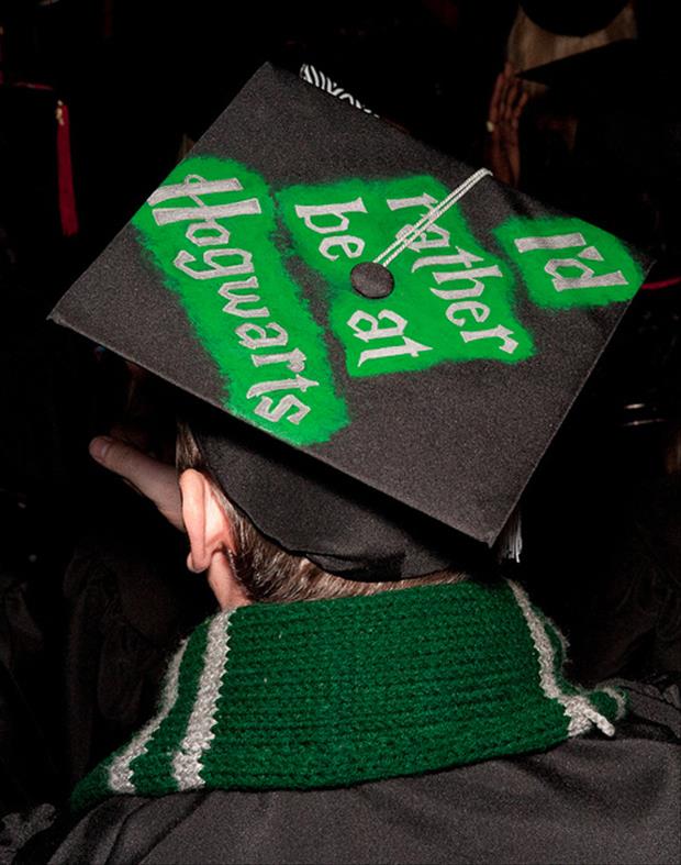 Funny graduation caps