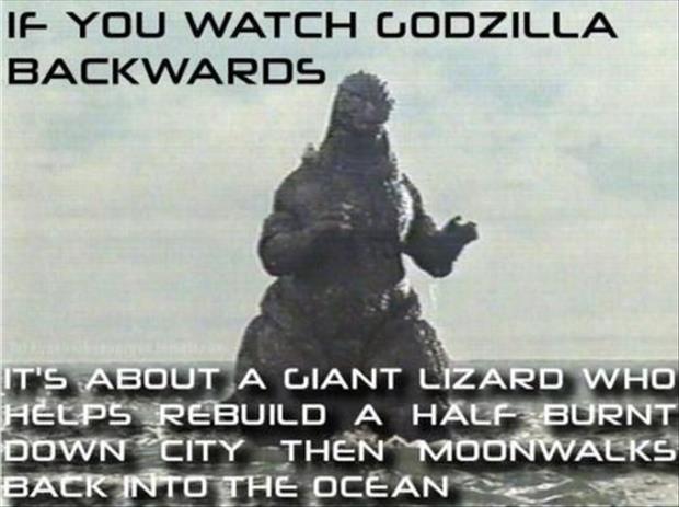 If you watched movies backwards