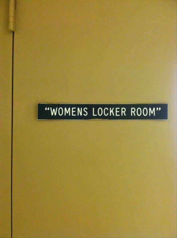 angle - "Womens Locker Room