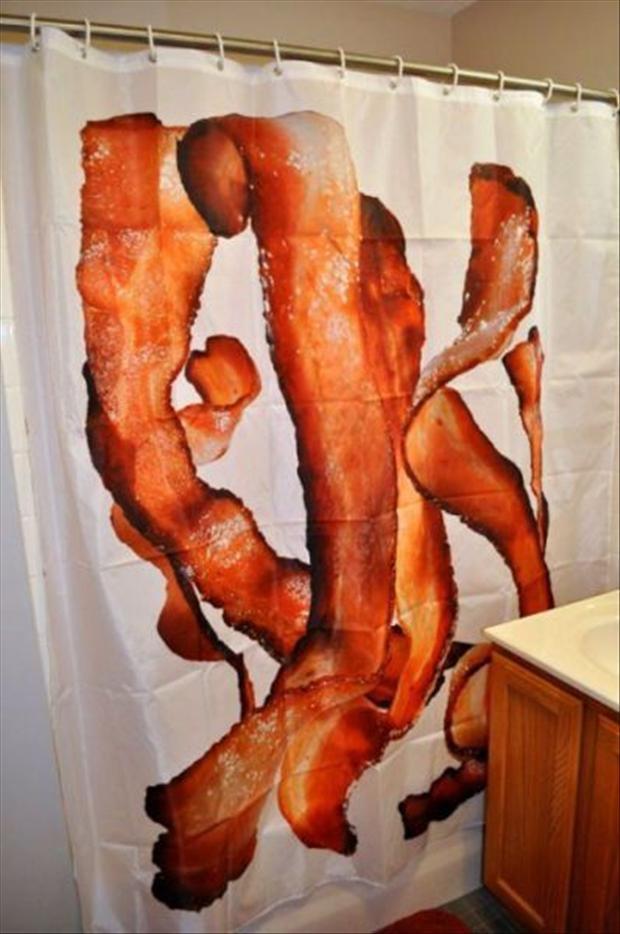man cave craziest shower curtain