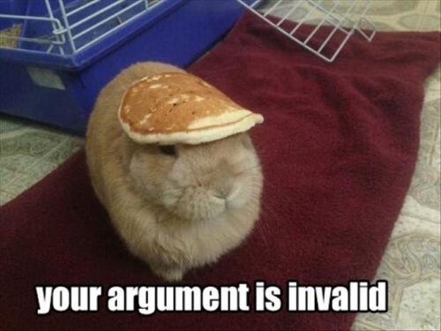 Best of: your argument is invalid