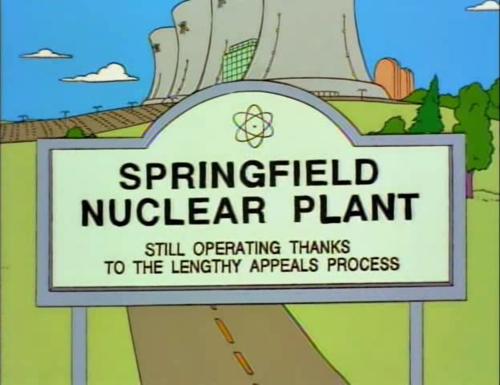 Funny signs from the simpsons