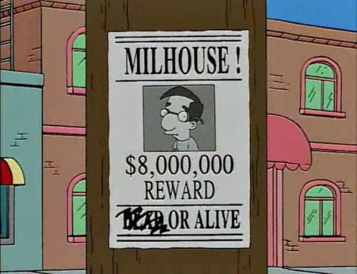 Funny signs from the simpsons