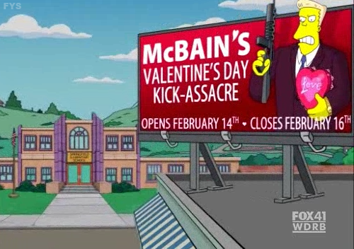 Funny signs from the simpsons