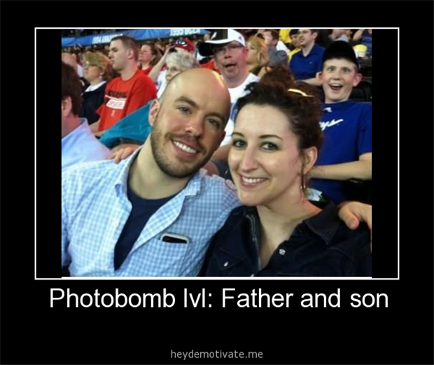 Funny photobombs