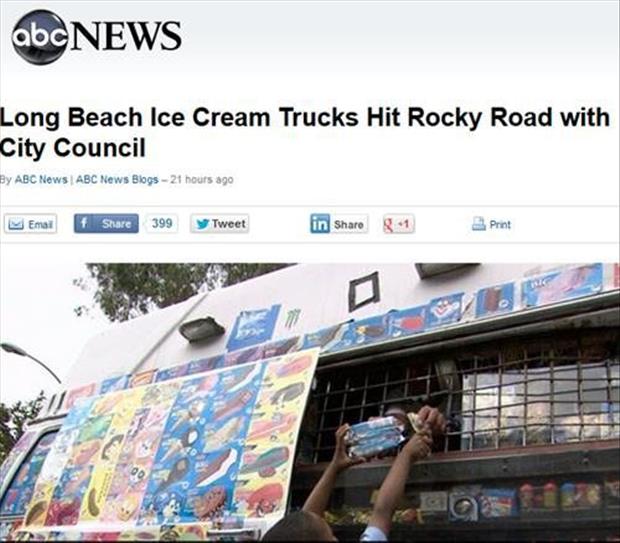 ice cream truck 90s - abc News Long Beach Ice Cream Trucks Hit Rocky Road with City Council By Abc News Abc News Blogs 21 hours ago Email 399 y Tweet in Sharo Print