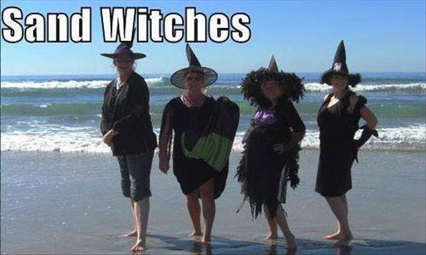 witches funny - Sand Witches