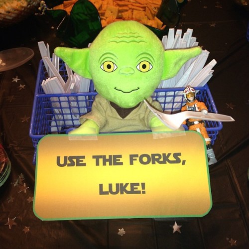 Star wars themed party