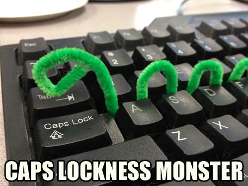 caps loch ness monster - Ta Caps Lock Caps Lockness Monster