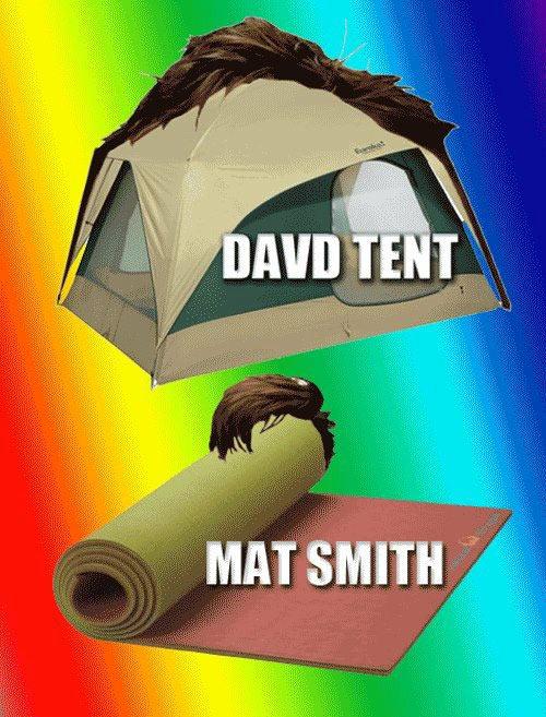 doctor who puns - Davd Tent Mat Smith