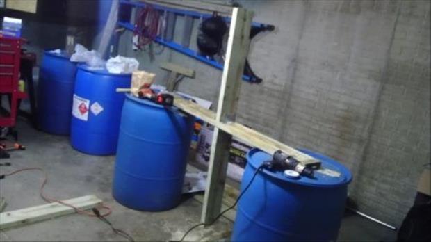 How to make a floating picnic table