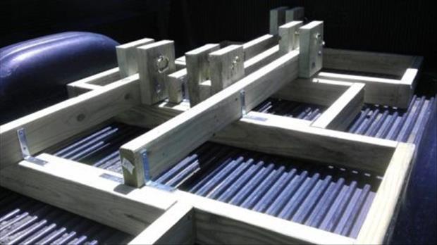 How to make a floating picnic table