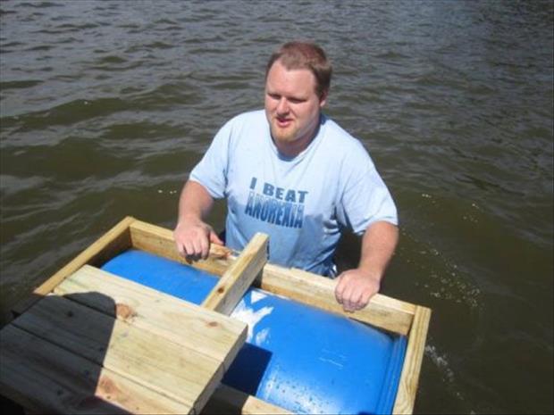 How to make a floating picnic table