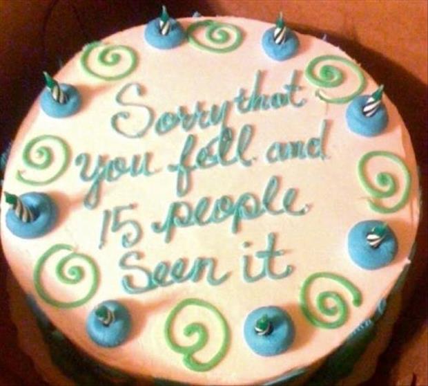 Say it with cake