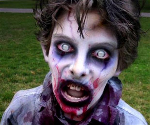Amazing halloween face paintings