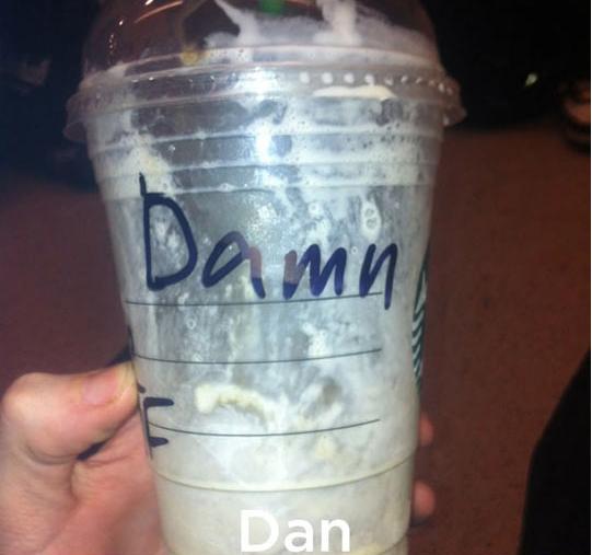 Starbucks employees suck at spelling