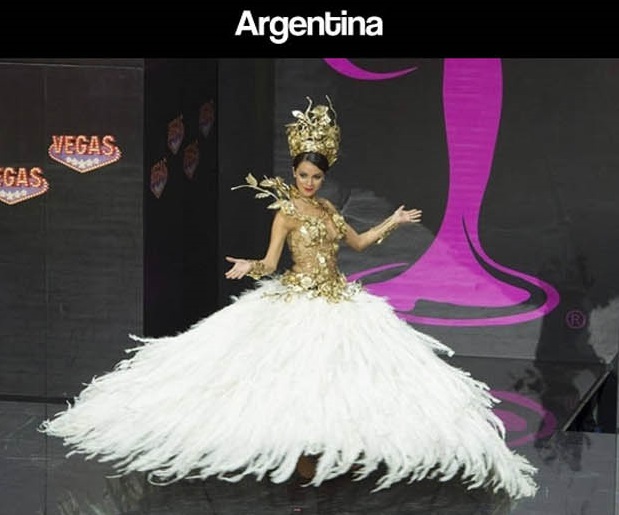 Miss universe pageant parade of national costumes