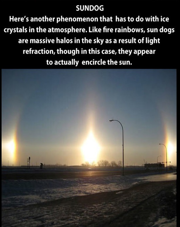 Cool natural phenomena