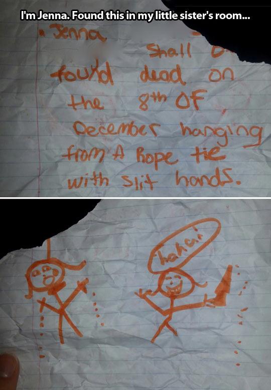 Funny things written by children