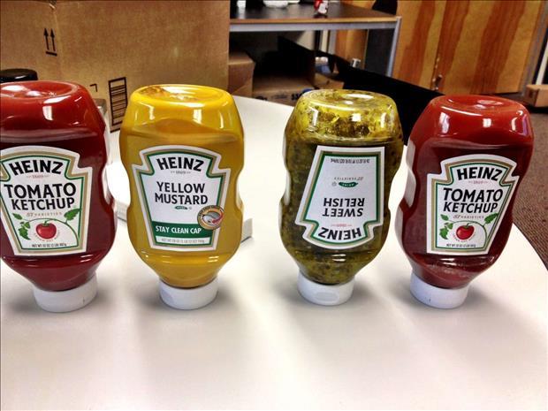 they have one job - Jheinzl Tomato Ketchup Heinz Yellow Mustard Heinz Tomato Ketchup HS17 133MS Lznishi Stay Clean Cap