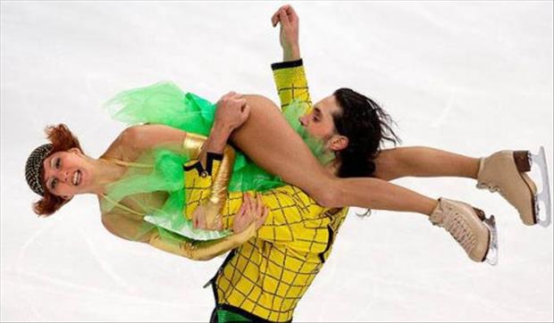 Olympic figure skating gone wrong