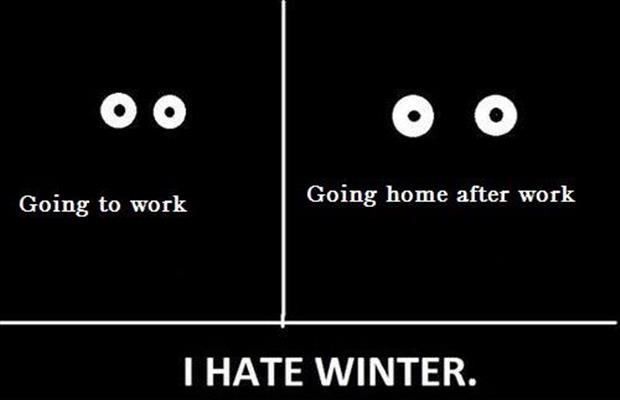 I'm done with winter