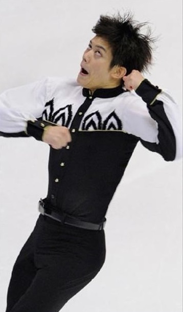 Funny figure skating faces