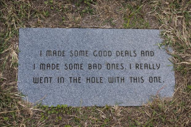 Funny gravestones