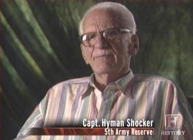 hyman shocker - Capt. Hyman Shocker 5th Army Reserve History