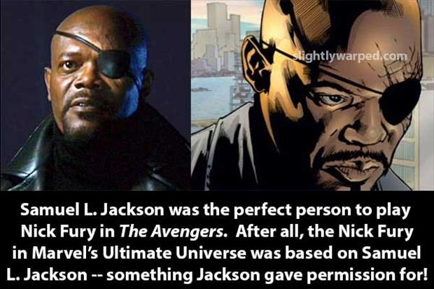 nick fury samuel l jackson comic - lightlywarped.com Samuel L. Jackson was the perfect person to play Nick Fury in The Avengers. After all, the Nick Fury in Marvel's Ultimate Universe was based on Samuel L. Jackson something Jackson gave permission for!