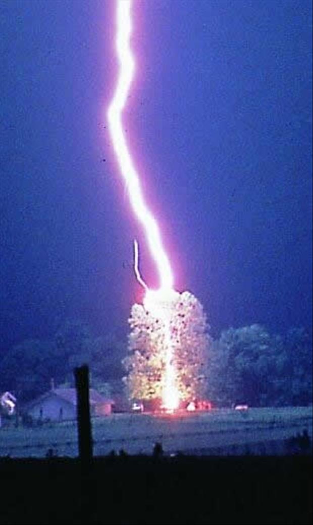 Tornadoes, fire and lightning