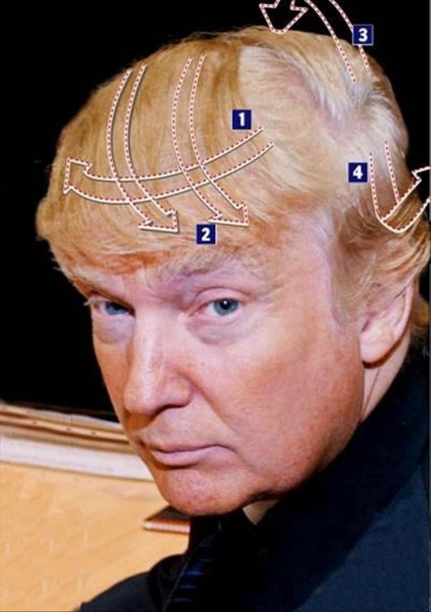 Funny comb overs