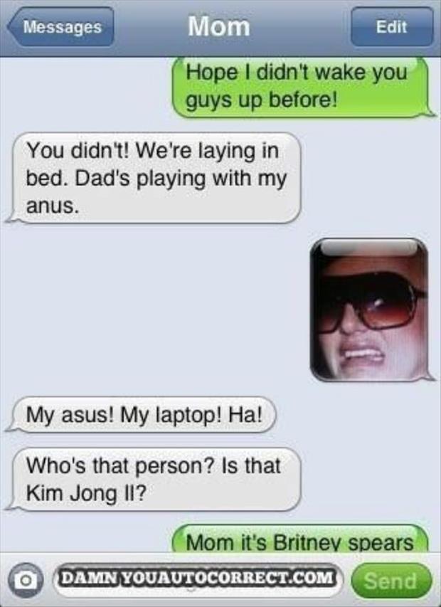 Warning: parents are texting again